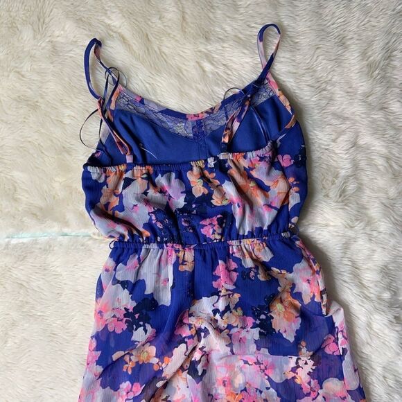 Flower Blue Dress - Picture 4 of 4